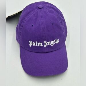 Men’s Palm angels classic embroidered logo baseball cap adjustable